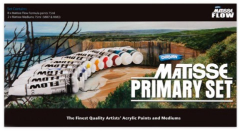 Matisse Flow Acrylic Primary Set